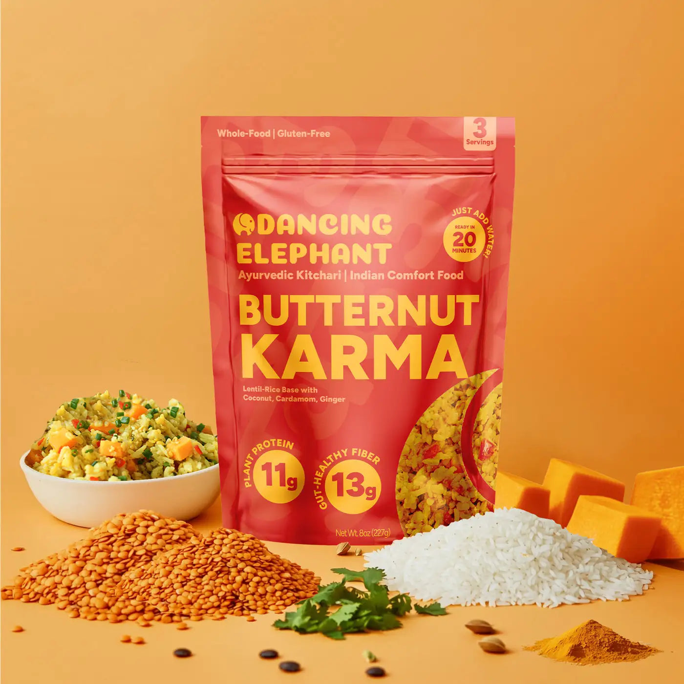 Dancing Elephant Kitchari – Butternut Karma