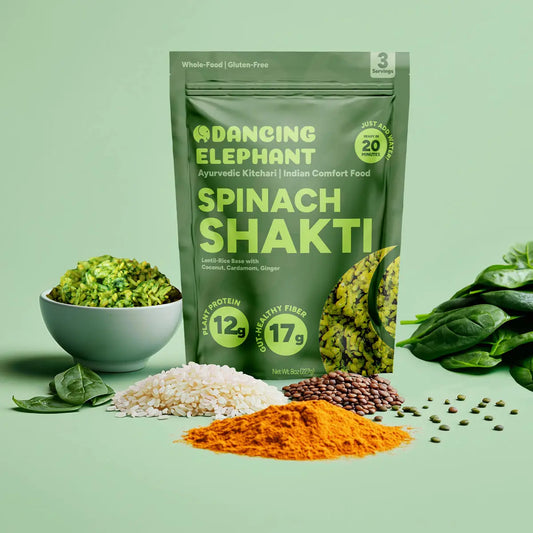 Dancing Elephant Kitchari – Spinach Shakti